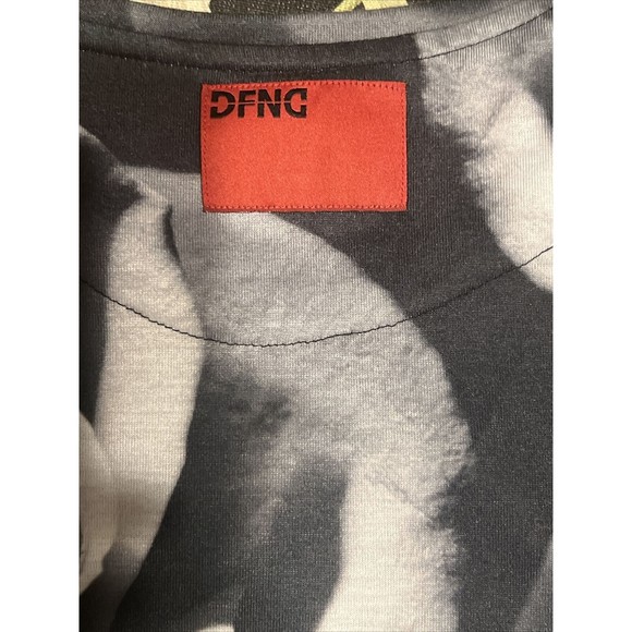 Rare DFNG Black Roses Streetwear All Over Print Shirt Clubwear Gym Unisex XL - Picture 10 of 10